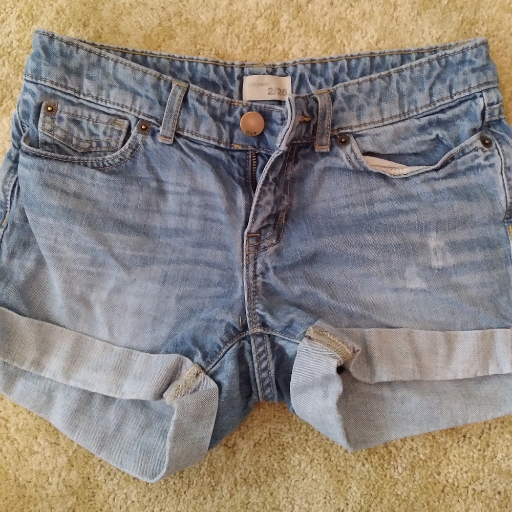 Blue jeans shorts